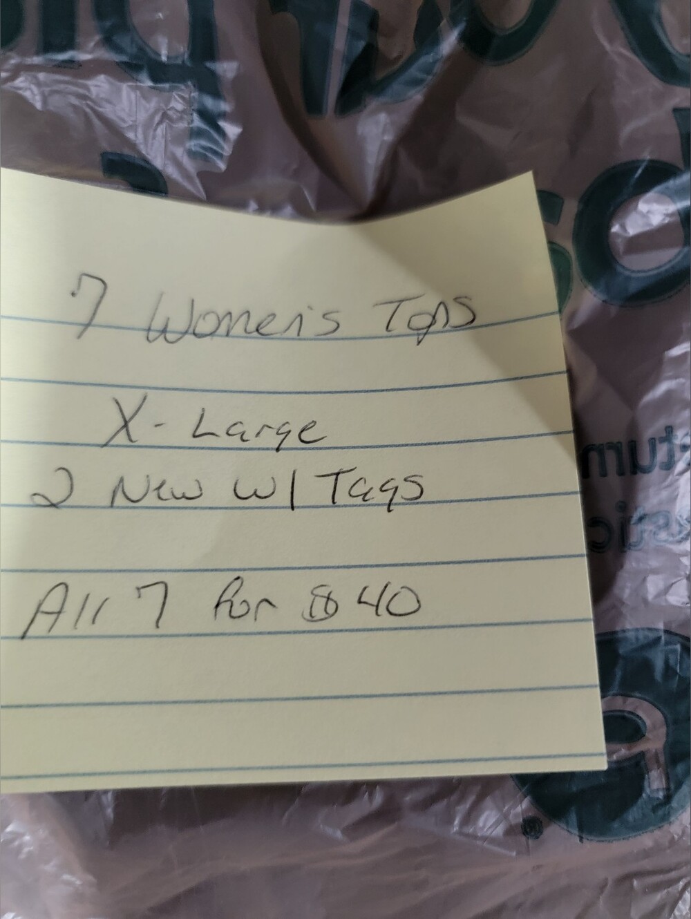 End of Summer Sale! Lot of 7 Women's X-Large Tops- excellent condition